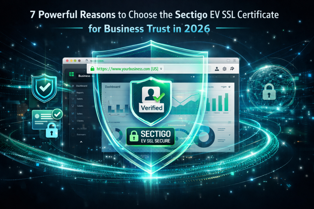 sectigo ev ssl certificate for business trust in 2026
