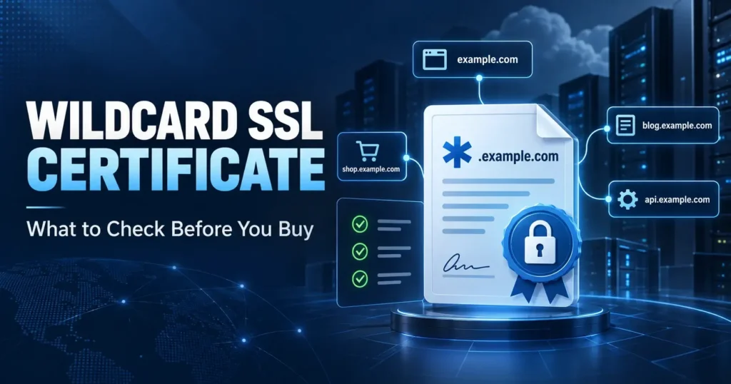 buy a wildcard ssl certificate what to check
